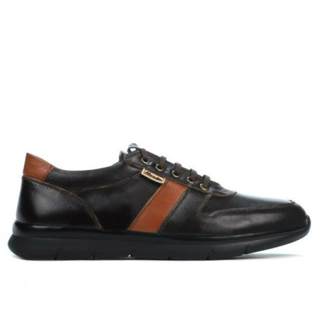 Baskets homme 885 café+marron
