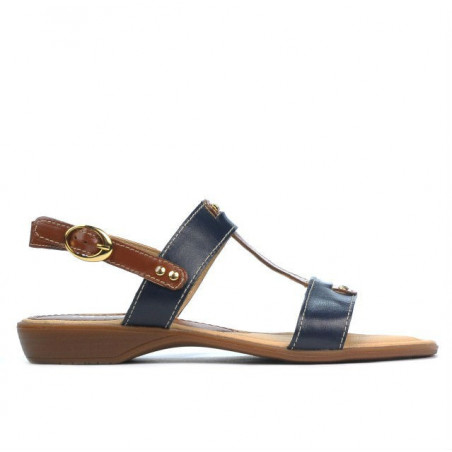 Sandales femme 5048 indigo combiné