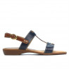 Sandales femme 5048 indigo combiné