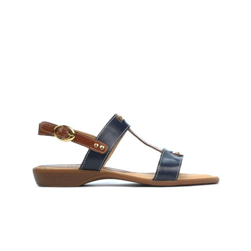 Sandales femme 5048 indigo combiné