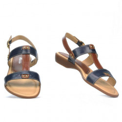 Sandales femme 5048 indigo combiné
