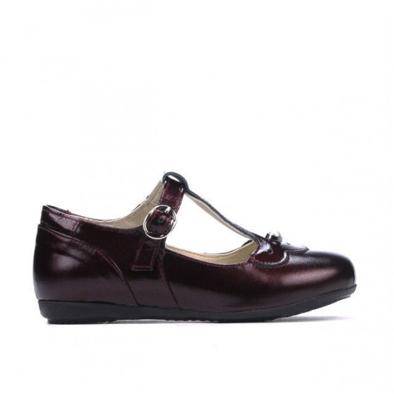 Chaussures petits enfants 63c vernis bordeaux Chaussures petits enfants 63c vernis bordeaux