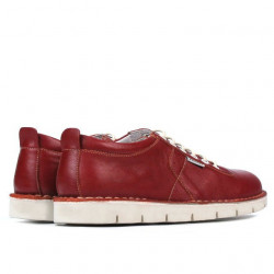 Chaussures décontractées femme 7005 rouge