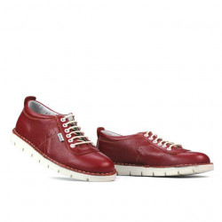 Chaussures décontractées femme 7005 rouge