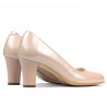 Chaussures élégantes femme 1209 vernis ivoire