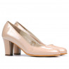 Chaussures élégantes femme 1209 vernis ivoire
