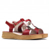 Sandales femme 5040-1 rouge