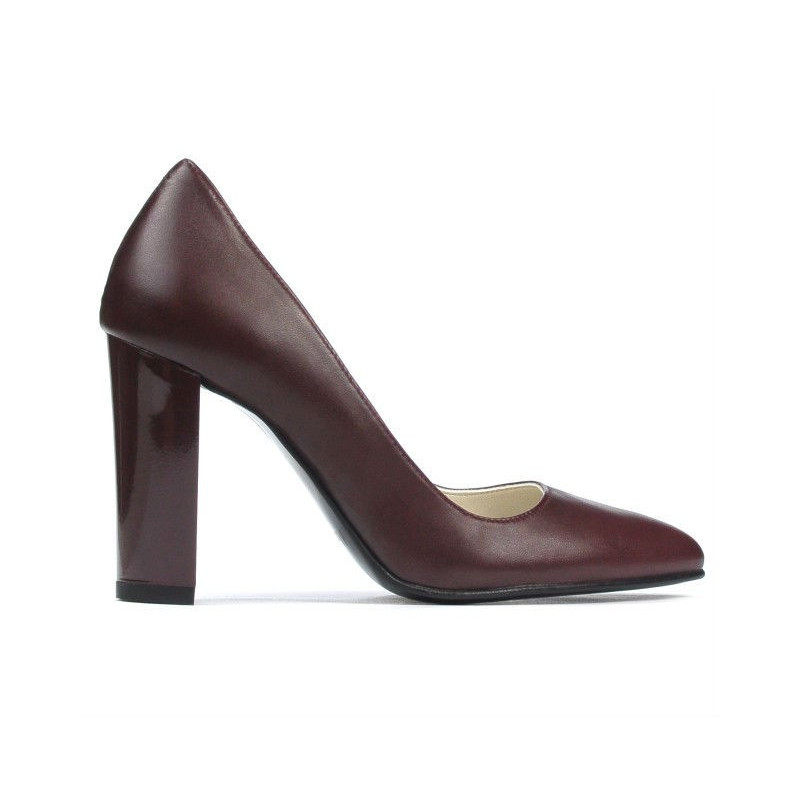 Chaussures élégantes femme 1261 bordeaux