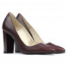 Chaussures élégantes femme 1261 bordeaux
