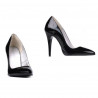 Chaussures élégantes femme 1241 vernis noir