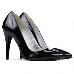 Chaussures élégantes femme 1241 vernis noir