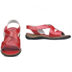Sandales femme 5047 rouge