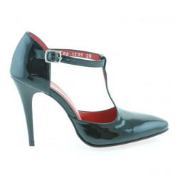 Sandales femme 1237 vernis noir