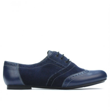 Chaussures casual femme 186 indigo combiné