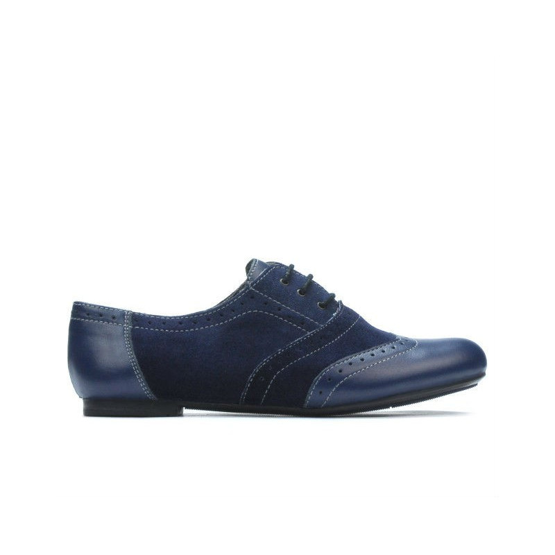 Chaussures casual femme 186 indigo combiné