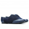 Chaussures casual femme 186 indigo combiné