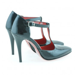 Sandales femme 1237 vernis noir