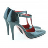 Sandales femme 1237 vernis noir