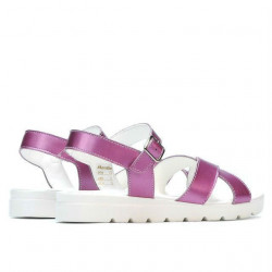 Sandales femme 5049 rose nacré