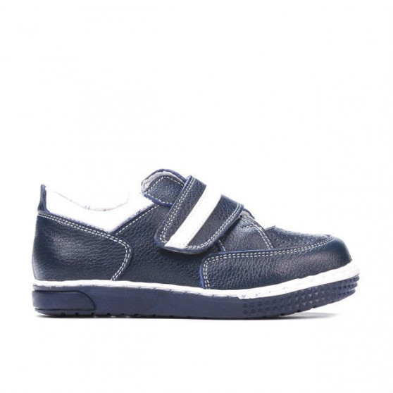 Chaussures petits enfants 64c indigo+blanc Chaussures petits enfants 64c indigo+blanc