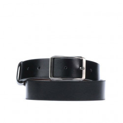 Ceinture homme 09b bicolore noir+marron