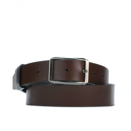 Ceinture homme 09b bicolore noir+marron