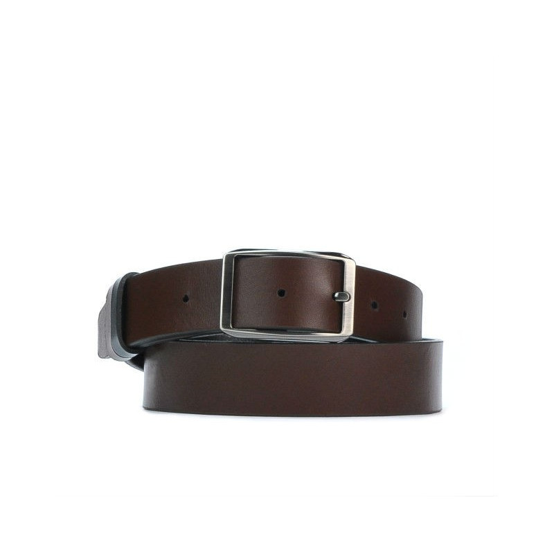 Ceinture homme 09b bicolore noir+marron