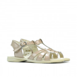Sandales petits enfants 53c vernis ivoire