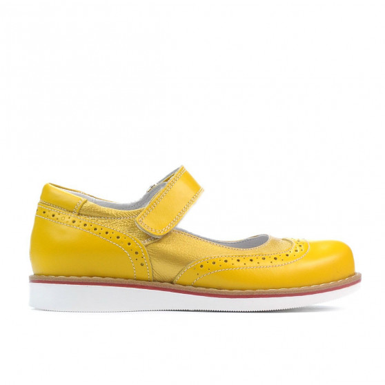 Chaussures enfants 153 jaune combiné Chaussures enfants 153 jaune combiné