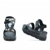Sandales femme 5051 noir combiné