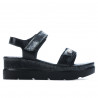 Sandales femme 5051 noir combiné