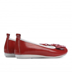 Chaussures enfants 141 vernis rouge