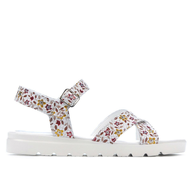 Sandales femme 5049 floral multicolore