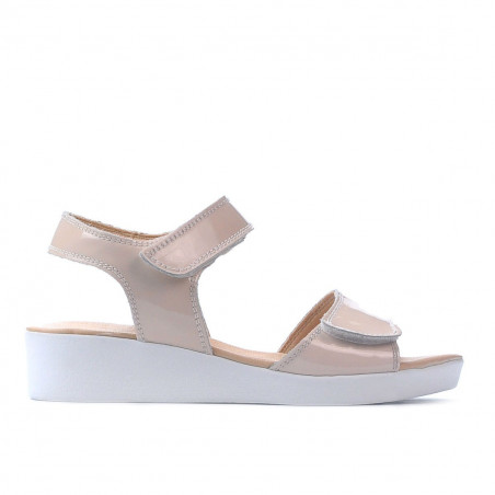 Sandales enfants 532 vernis nude