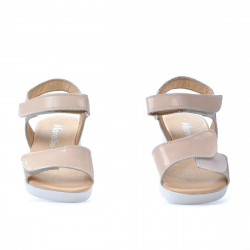 Sandales enfants 532 vernis nude