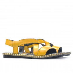 Sandales femme 5050 jaune