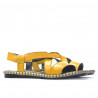 Sandales femme 5050 jaune