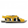 Sandales femme 5050 jaune