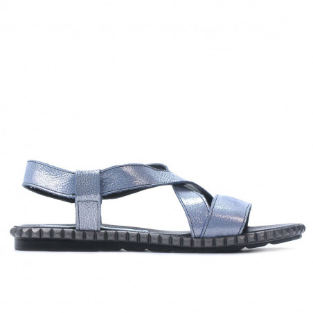 Sandales femme 5050 bleu argento