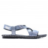 Sandales femme 5050 bleu argento