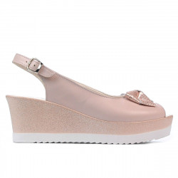 Sandales femme 5053 poudre