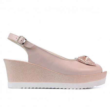 Sandales femme 5053 poudre