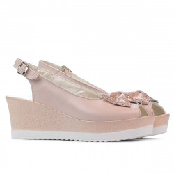 Sandales femme 5053 poudre