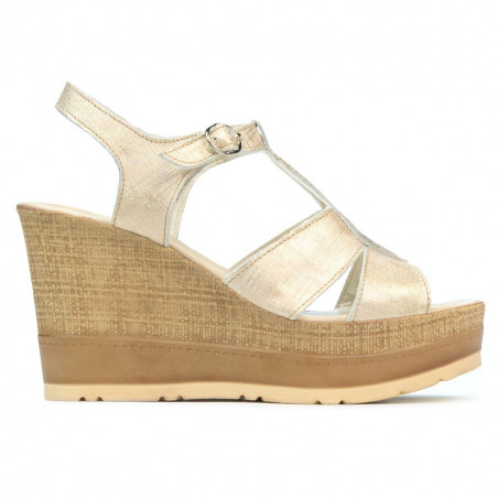 Sandales femme 5054 doré