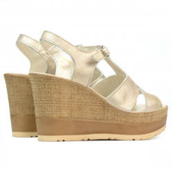Sandales femme 5054 doré