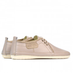 Mocassins homme 865-1 beige+sable