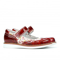 Chaussures enfants 153 vernis rouge