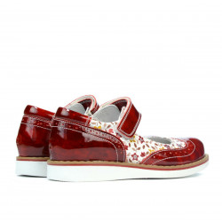 Chaussures enfants 153 vernis rouge