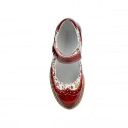 Chaussures enfants 153 vernis rouge