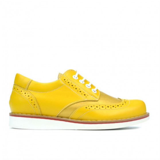 Chaussures enfants 154 jaune combiné Chaussures enfants 154 jaune combiné